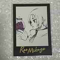 ブルーロック モノクロカード 御影玲王　箔押し　通常 Amazon.co.jp: ブルーロック ブルロ モノクロカード モノカ 御影